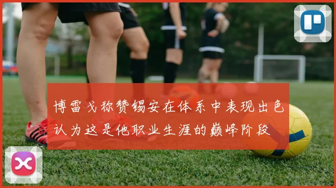 博雷戈称赞锡安在体系中表现出色认为这是他职业生涯的巅峰阶段